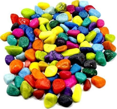Natural Color Aquarium Multi-Colored Gravel, 5-8mm
