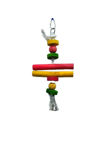 Natural Wooden Bird Toy H-30 Cm, W-15 Cm AM031