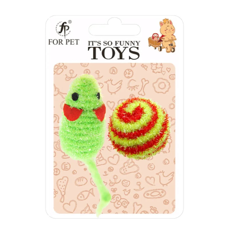 For Pet Glitter Mouse Cat Toy