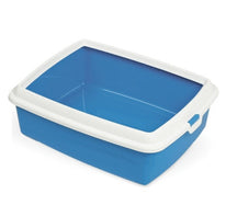 Hydra Mini Cat Litter Tray with frame - 43 x 31 x 12 cm/Mix Colors