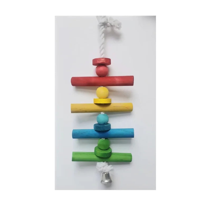 Natural Wooden Bird Toy, Size H40*W12 Cm 11116