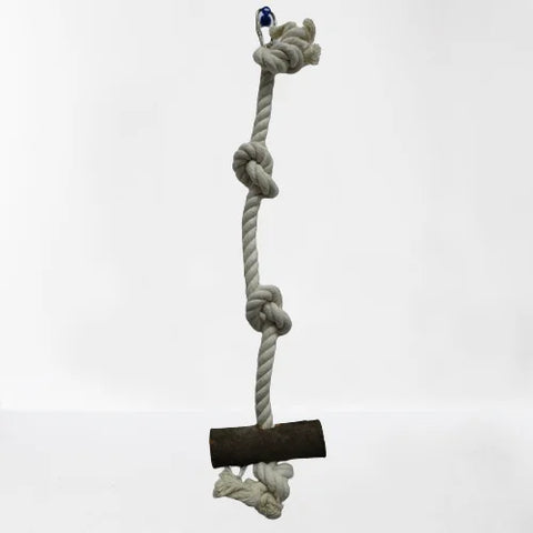 Natural Wooden Bird Toy H-39 Cm, W-10 Cm AM074