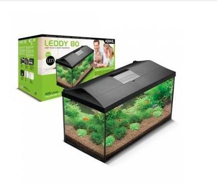 Aquael Leddy Aquarium Set Black-Day & Night