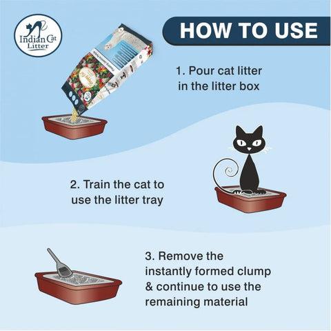 Happy Cat Bentonite Dust Free Clumping Cat Litter - Wonderful Lavender Scent - 5L