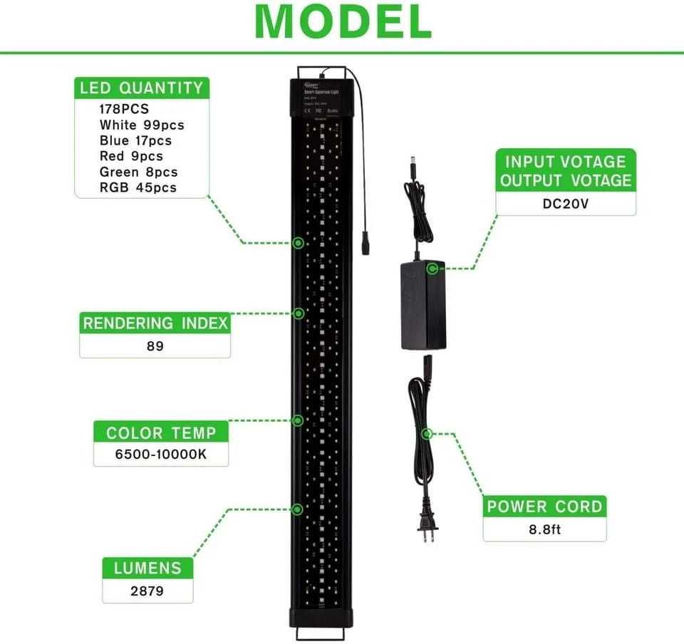 Hygger Led Light Hygger Full Spectrum LED Light – Aqualand